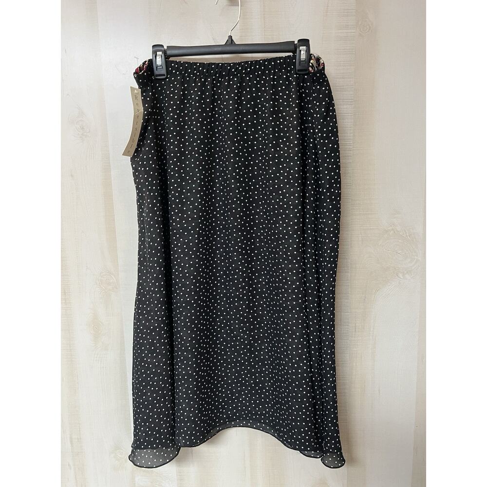 Christopher & Banks Reversible Skirt - Neat - Size 1X - Picture 2 of 3